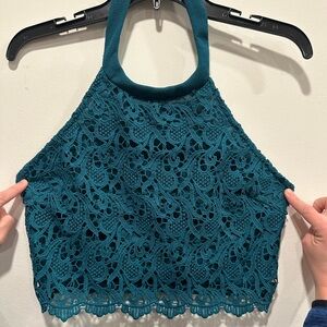 Ladies vintage Y2K Charlotte Russe halter top.